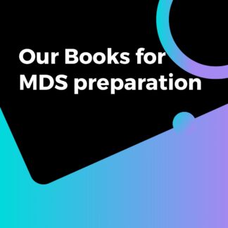 Our Books for MDS Entrance